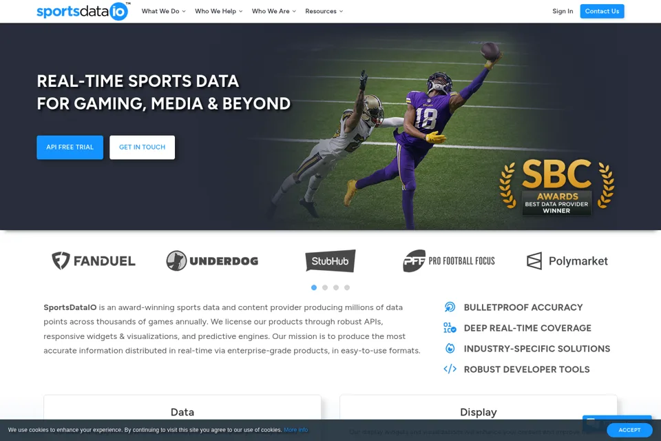 Landing page preview