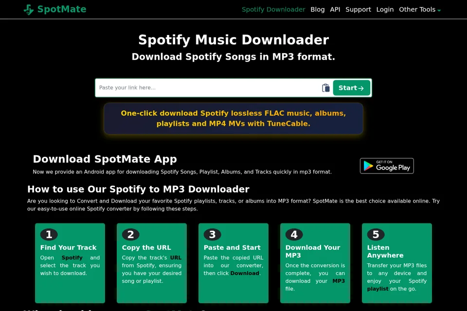 Landing page preview