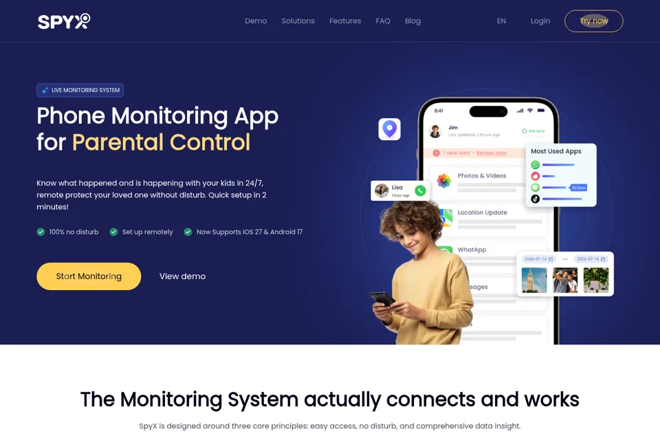 Landing page preview