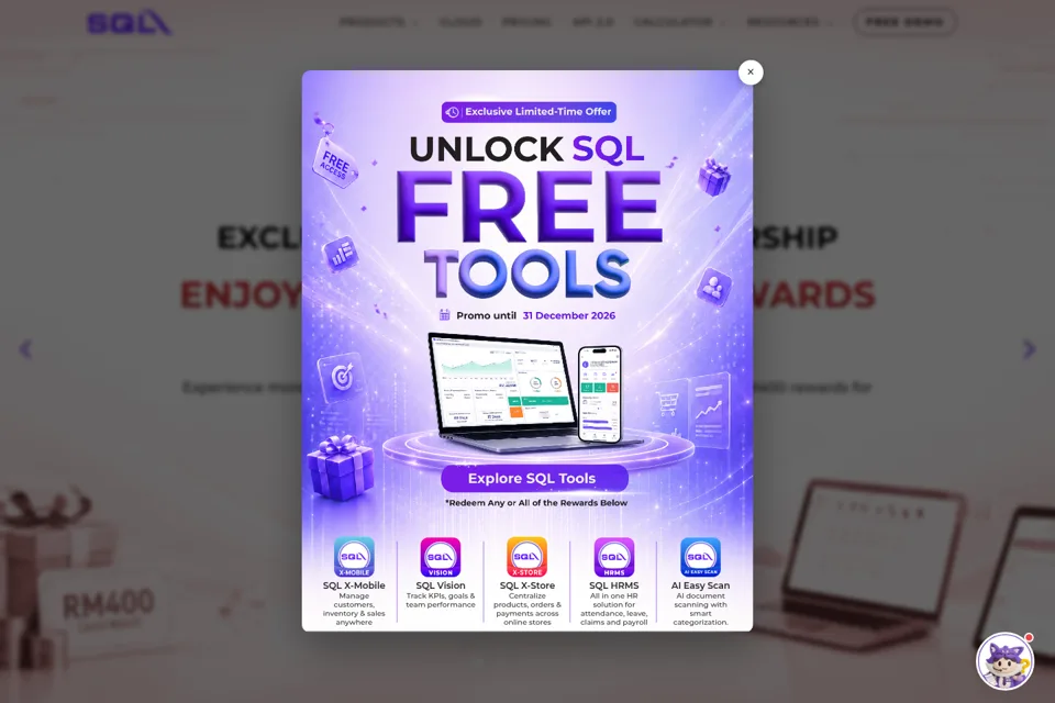 Landing page preview