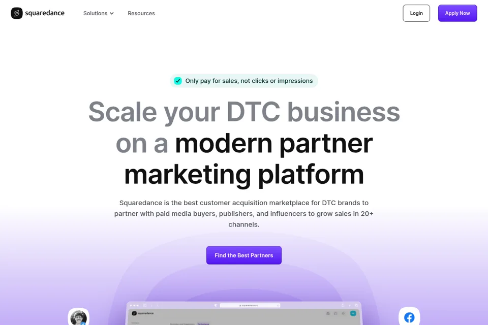 Landing page preview