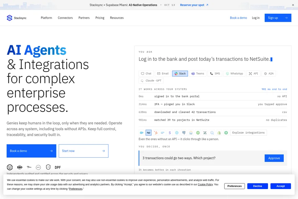 Landing page preview