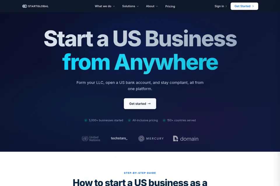 Landing page preview