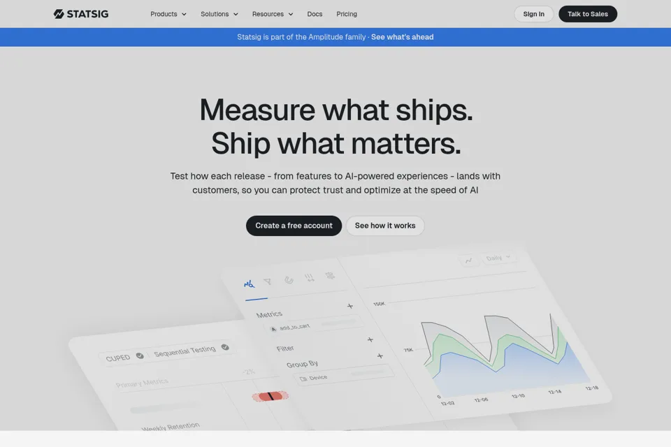 Landing page preview