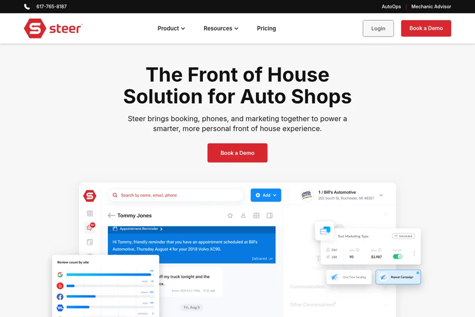 Landing page preview