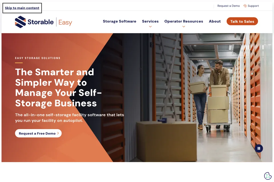Landing page preview