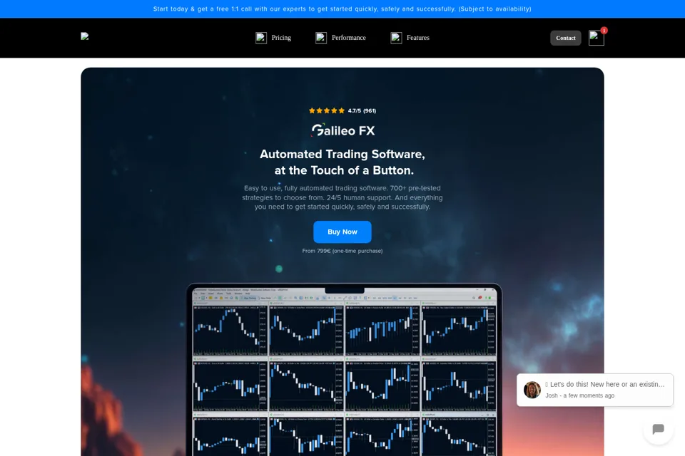 Landing page preview
