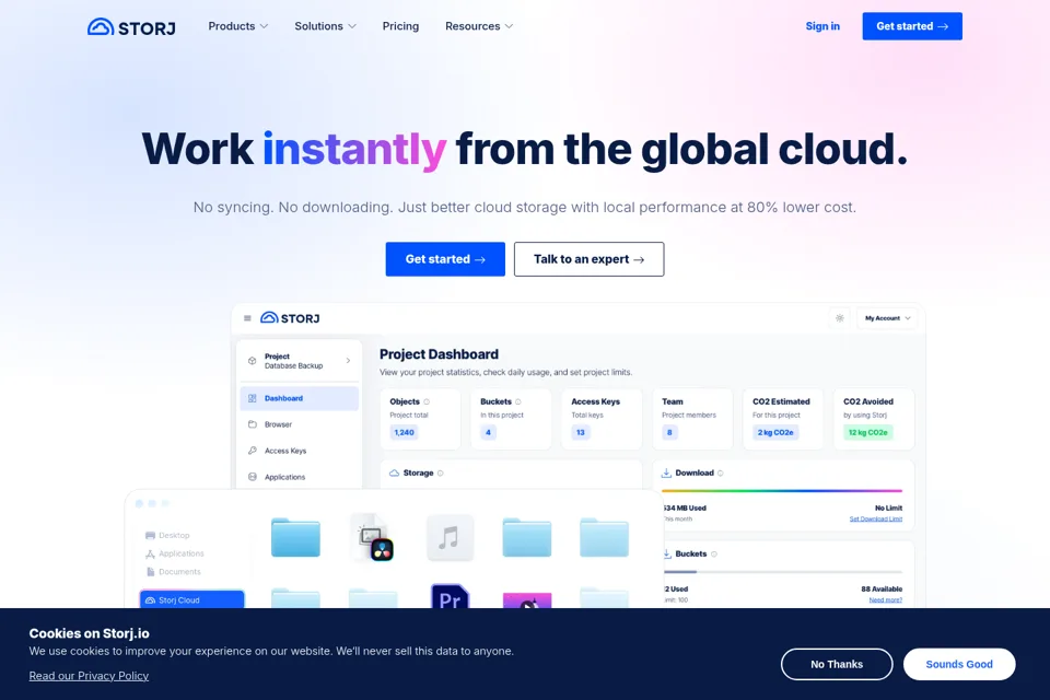 Landing page preview