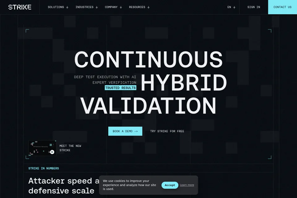 Landing page preview