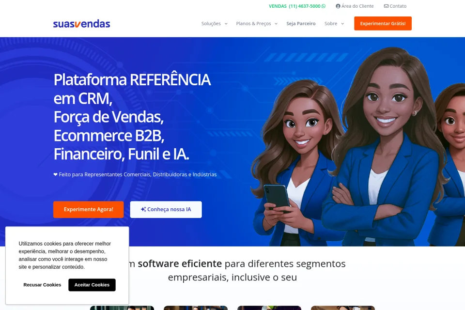 Landing page preview
