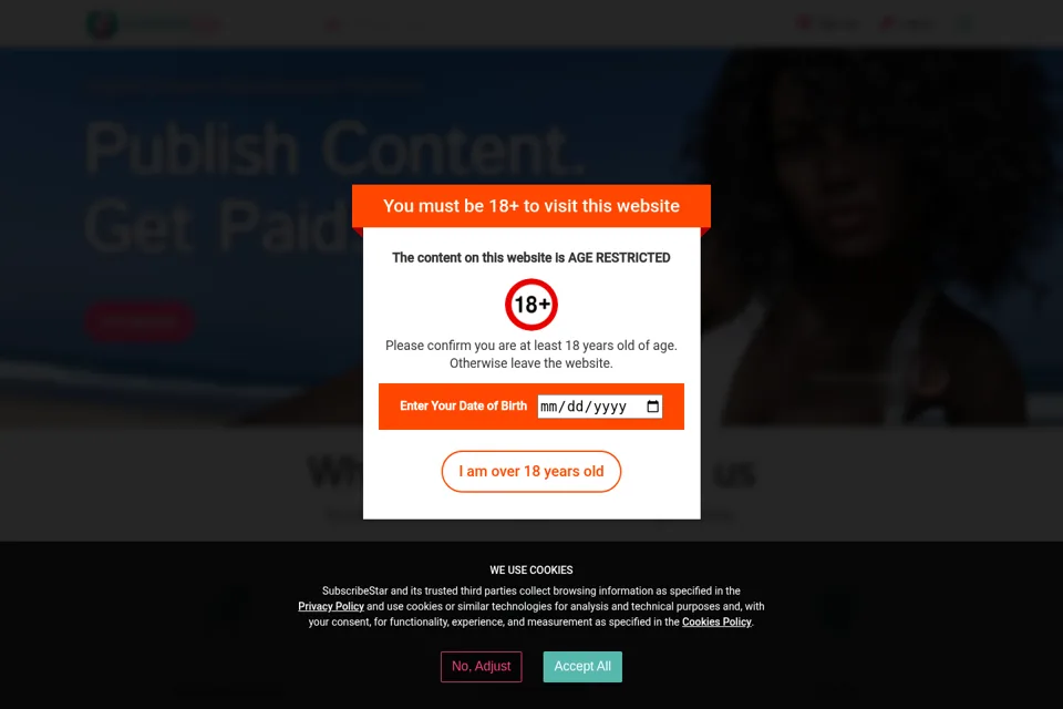 Landing page preview