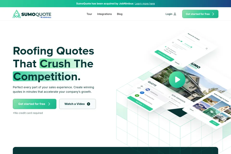 Landing page preview