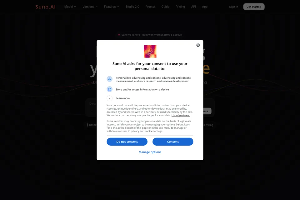 Landing page preview