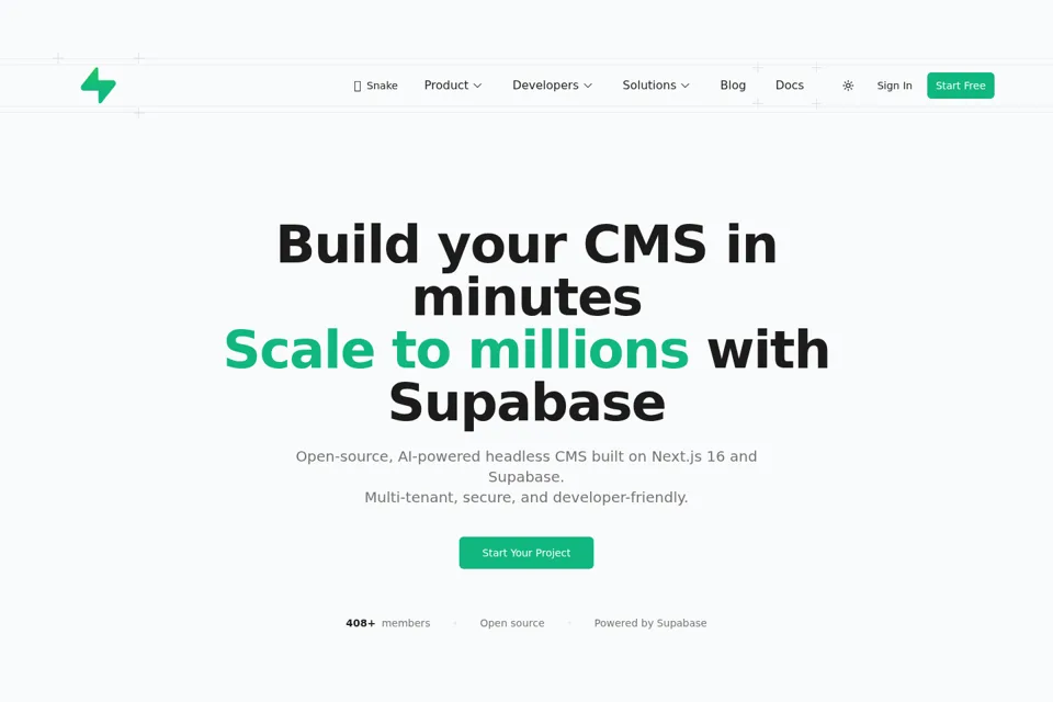 Landing page preview