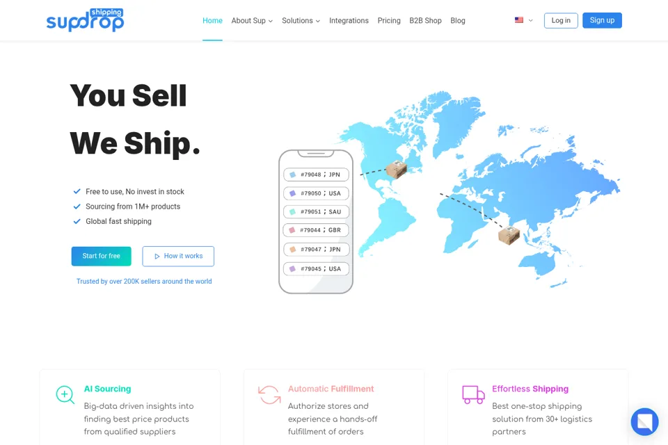 Landing page preview