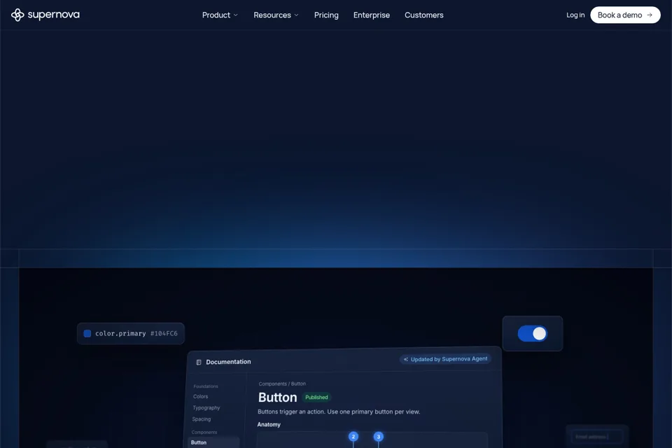 Landing page preview