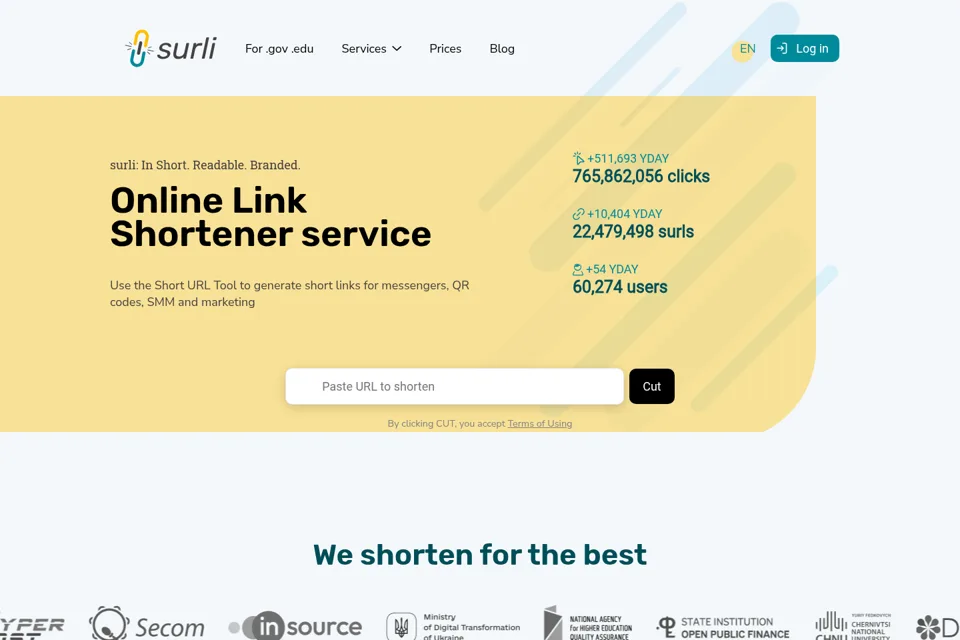 Landing page preview