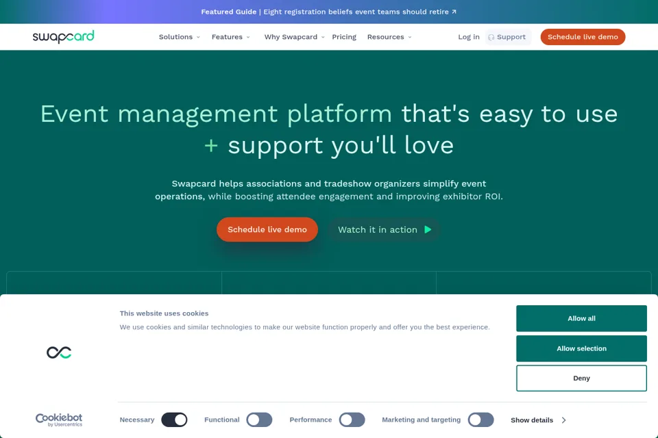 Landing page preview