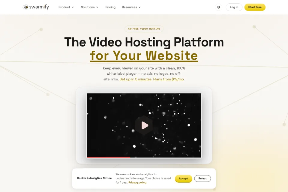 Landing page preview