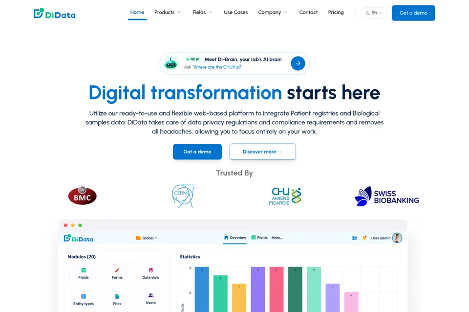Landing page preview