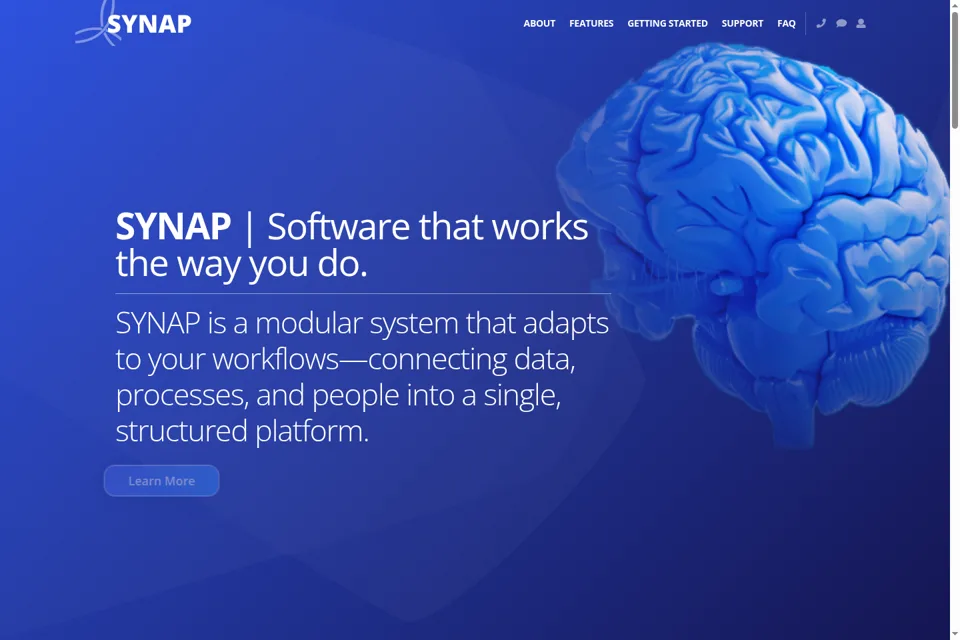 Landing page preview