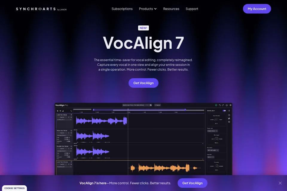 Landing page preview