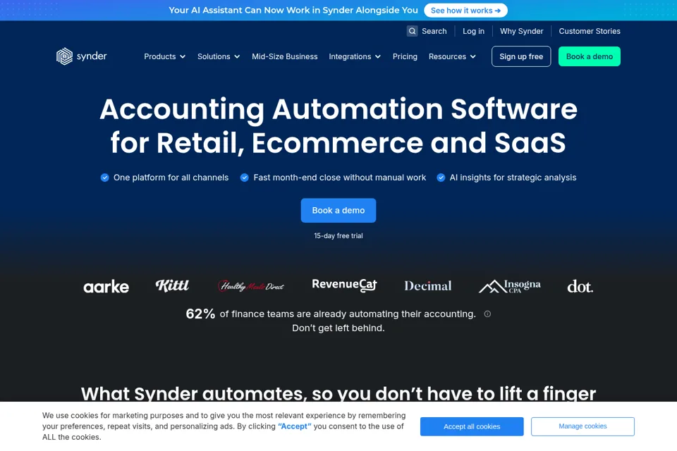 Landing page preview