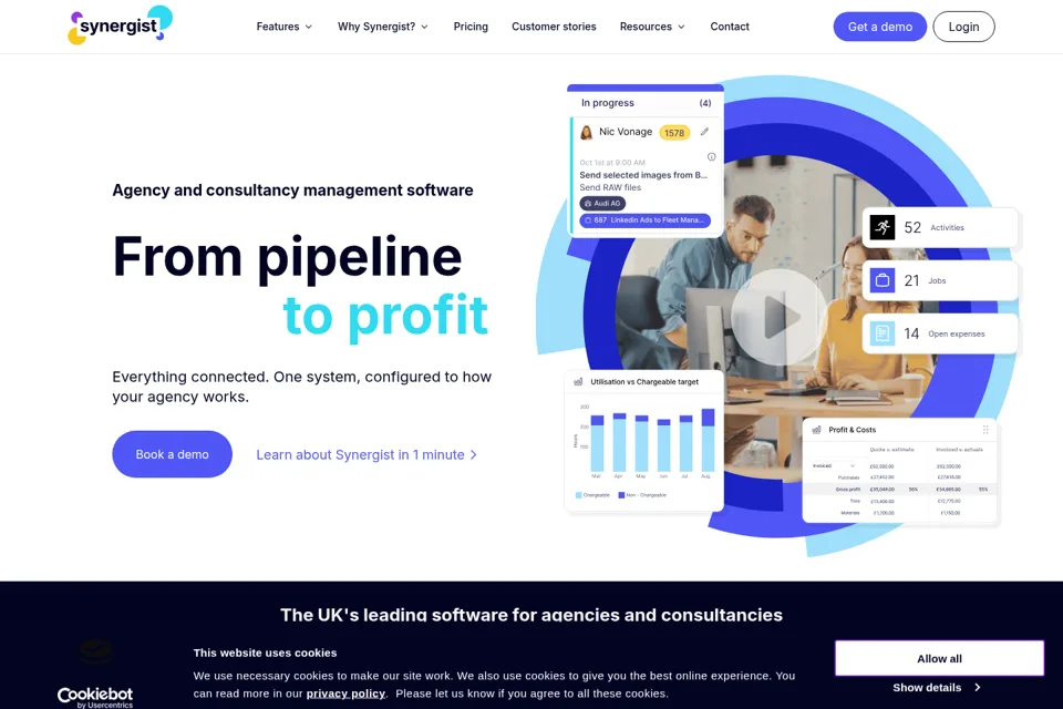 Landing page preview