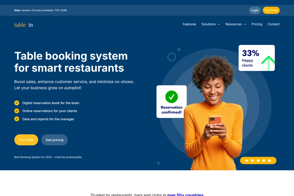 Landing page preview
