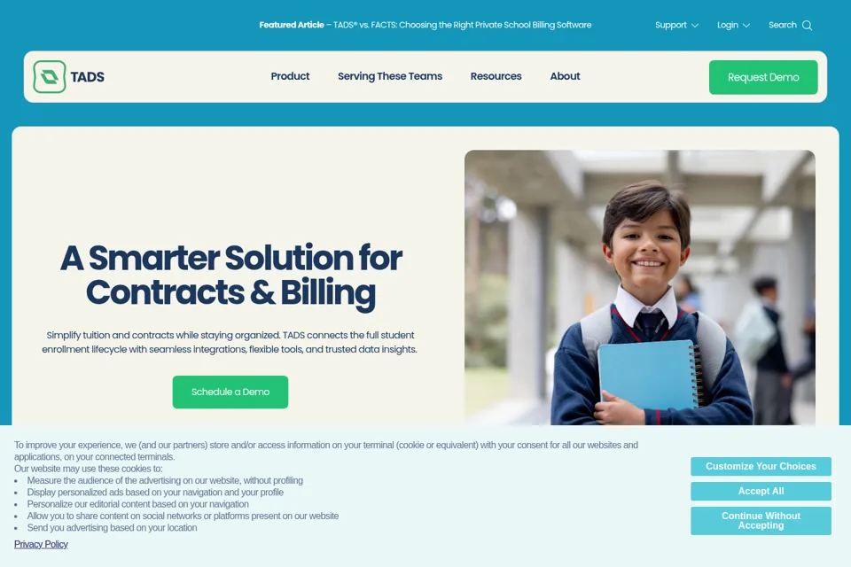 Landing page preview