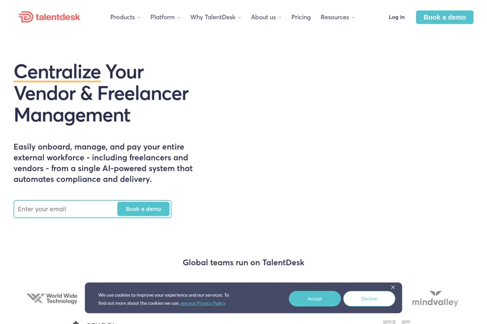 Landing page preview