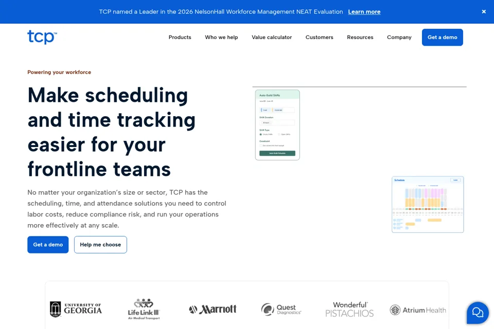 Landing page preview