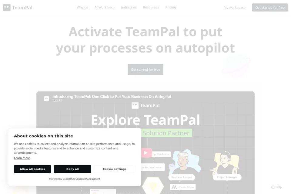 Landing page preview