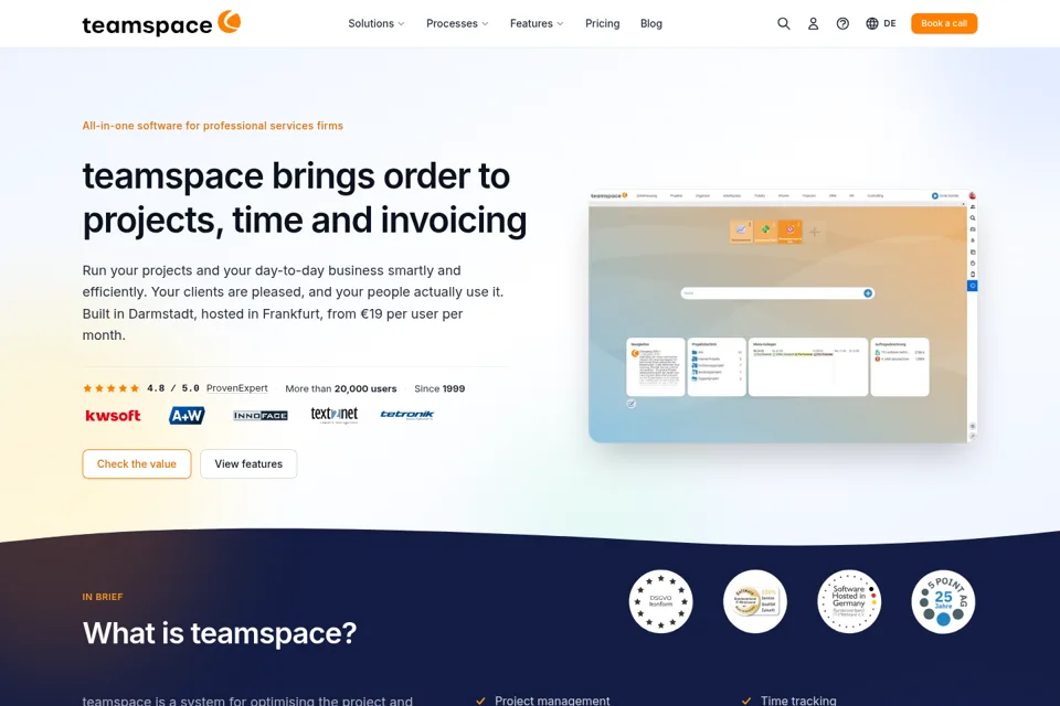 Landing page preview
