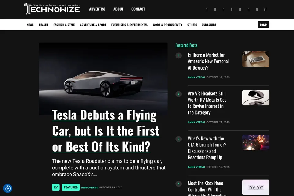 Landing page preview