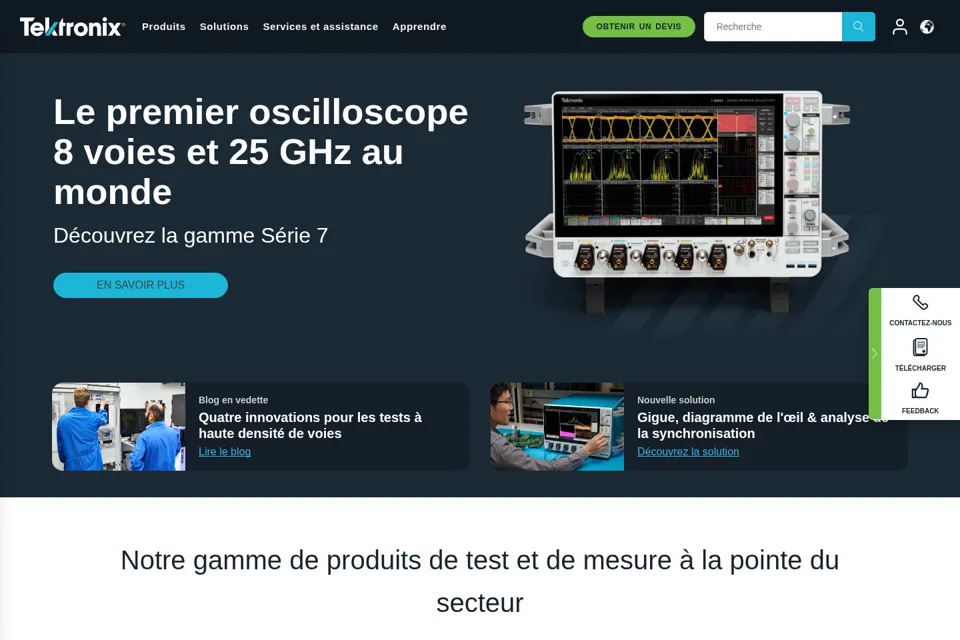 Landing page preview