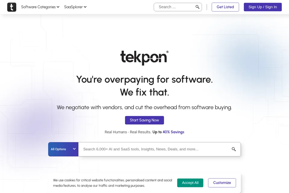 Landing page preview