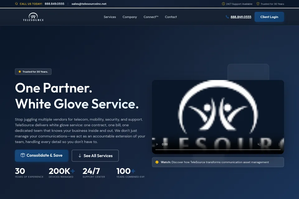 Landing page preview