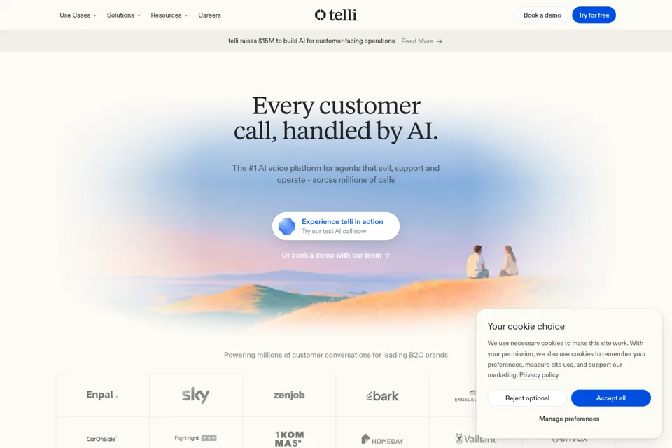 Landing page preview