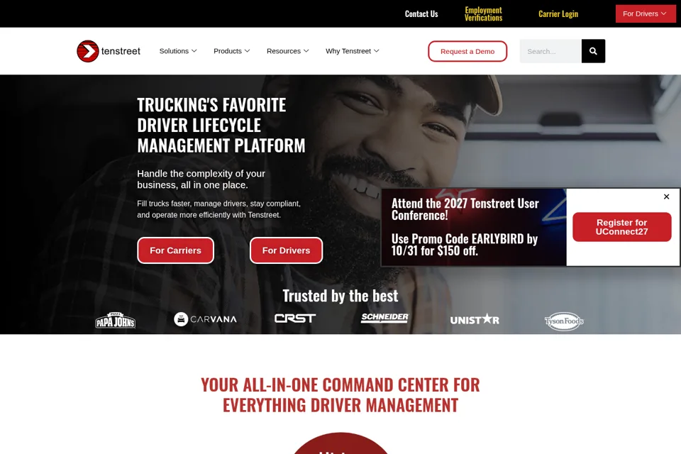 Landing page preview