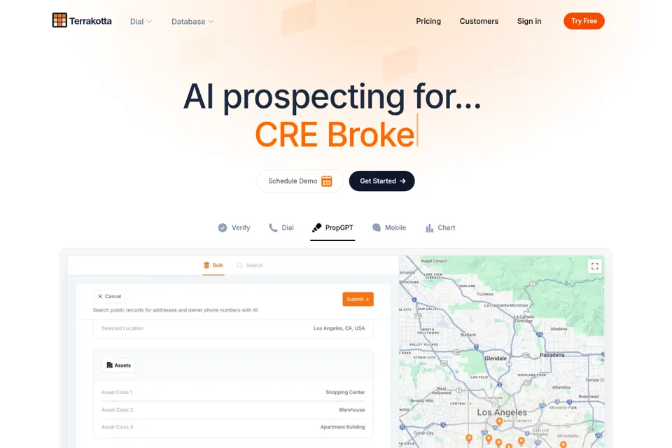 Landing page preview