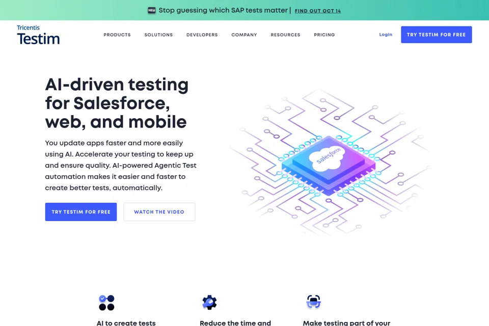 Landing page preview
