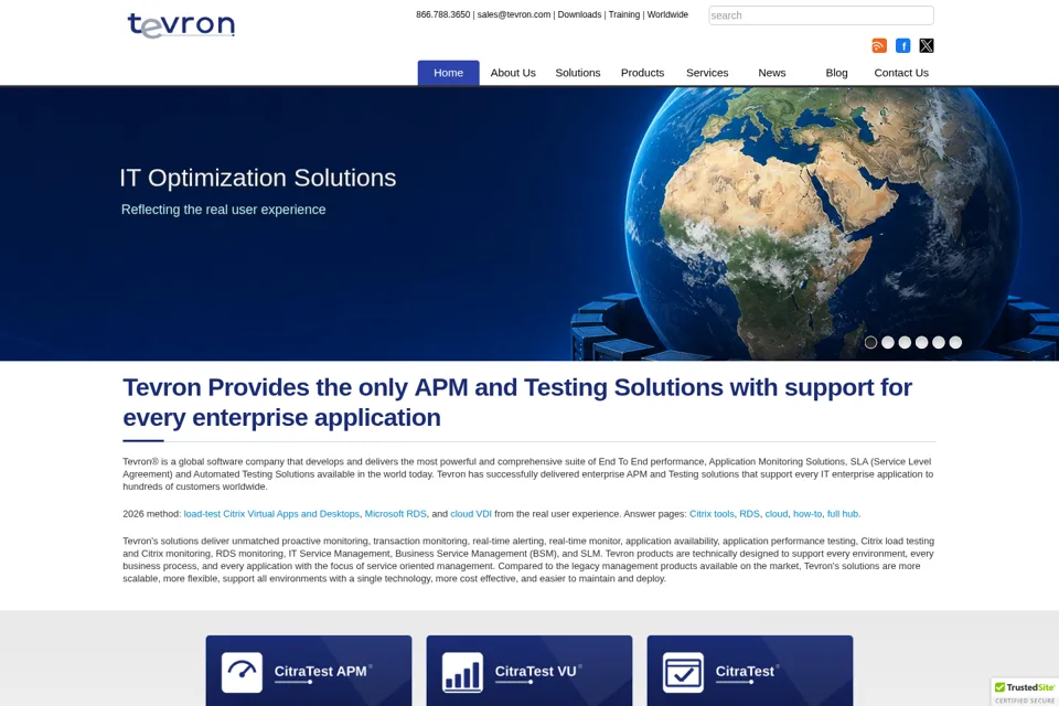 Landing page preview
