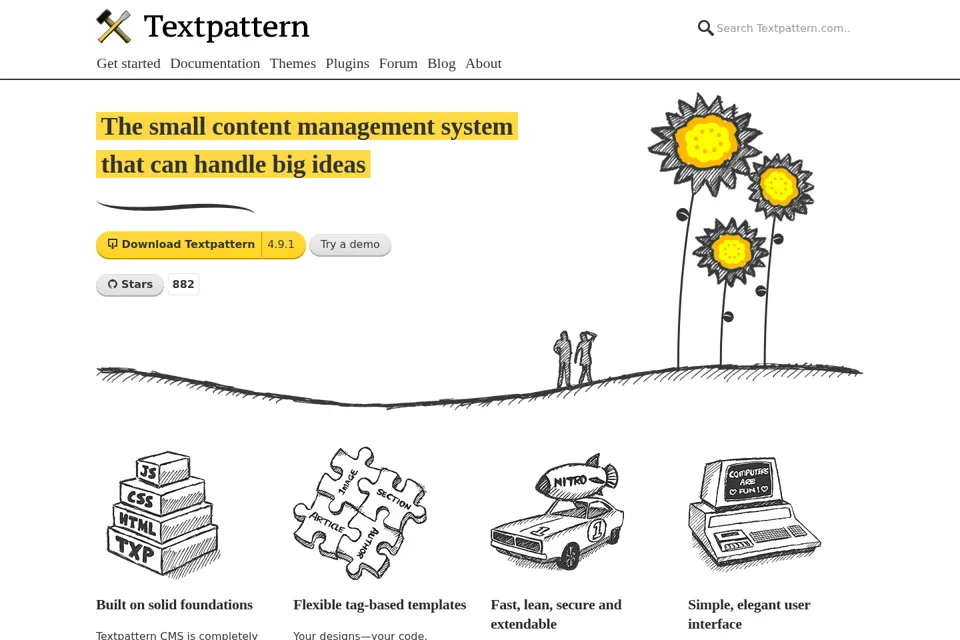 Landing page preview