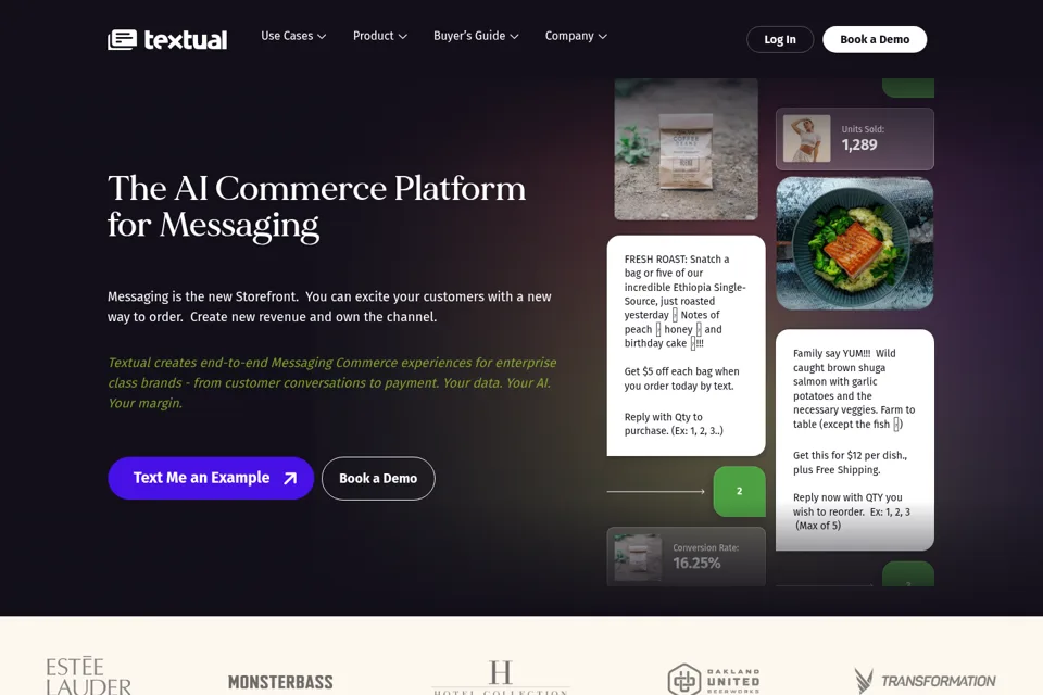 Landing page preview