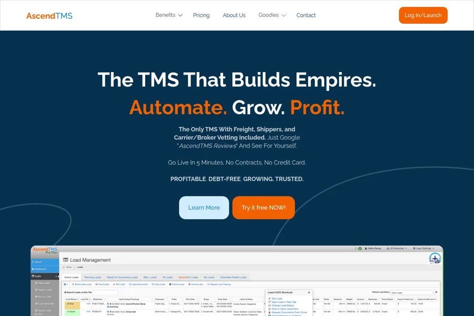 Landing page preview