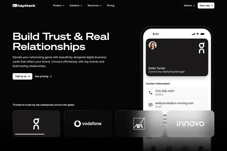 Landing page preview
