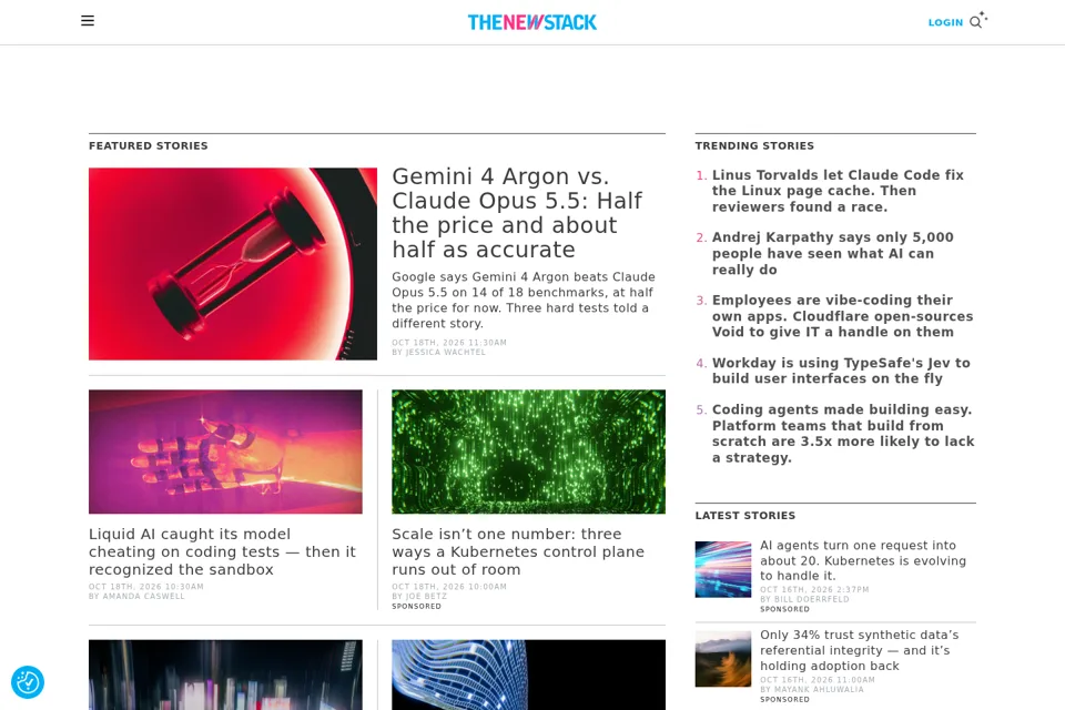 Landing page preview