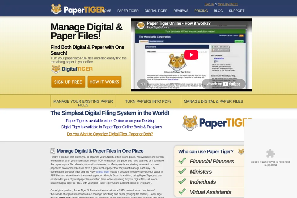 Landing page preview