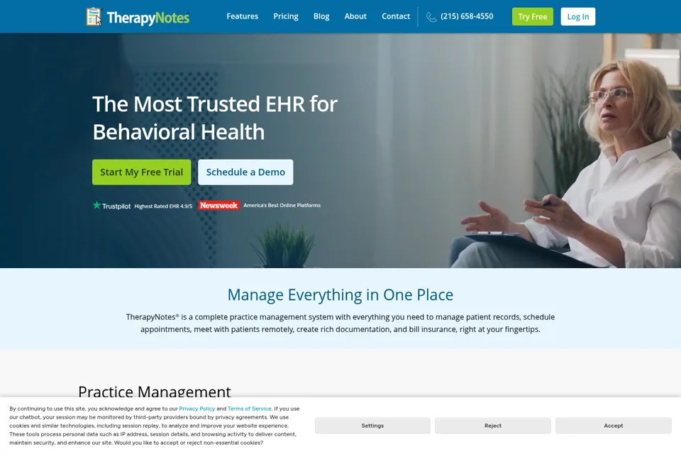 Landing page preview